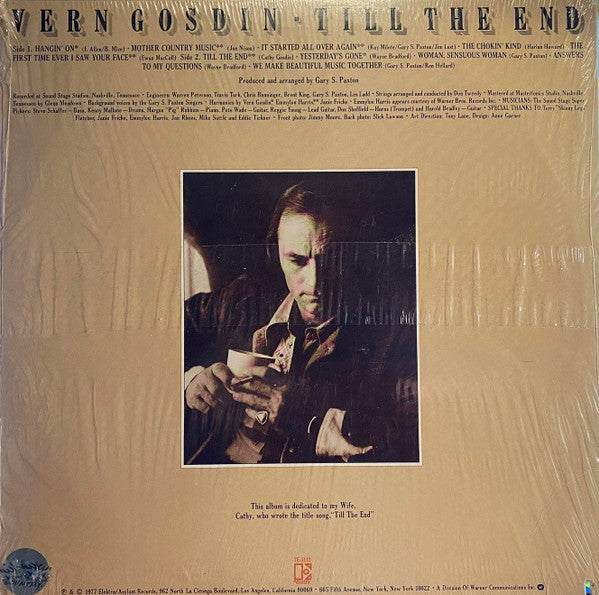 Vern Gosdin : Till The End (LP, Album, SP)