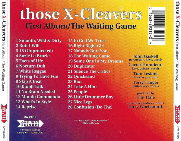 Those XCleavers : First Album / The Waiting Game (CD, Comp)