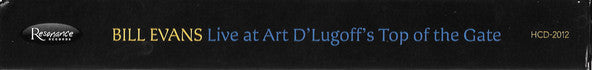 Bill Evans : Live At Art D'Lugoff's Top Of The Gate (2xCD, Album)