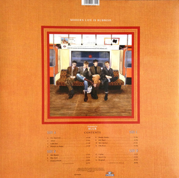 Blur : Modern Life Is Rubbish (2xLP, Album, RE, RM, S/Edition, 180)