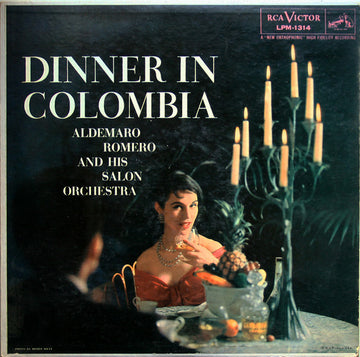 Aldemaro Romero And His Salon Orchestra : Dinner In Colombia (LP, Album)