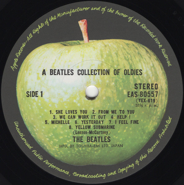 The Beatles = ザ・ビートルズ* : A Collection Of Beatles Oldies = オールディーズ (LP, Comp, RE)