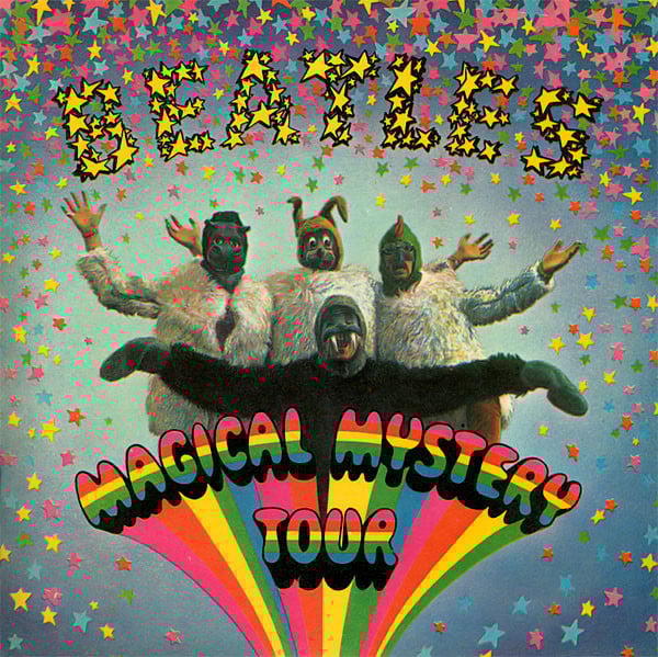 The Beatles : Magical Mystery Tour (2x7", EP)
