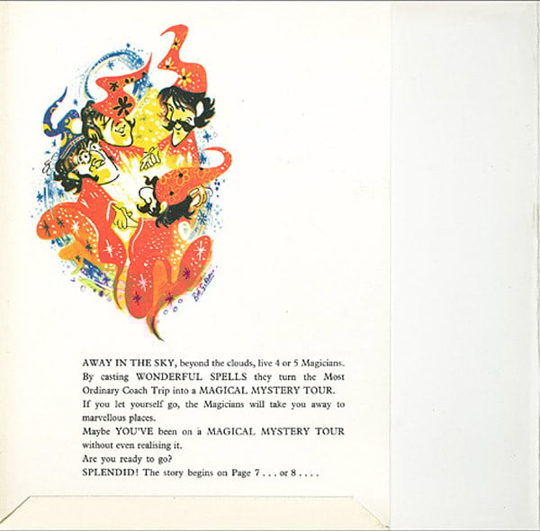 The Beatles : Magical Mystery Tour (2x7", EP)