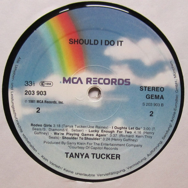 Tanya Tucker : Should I Do It (LP, Album)