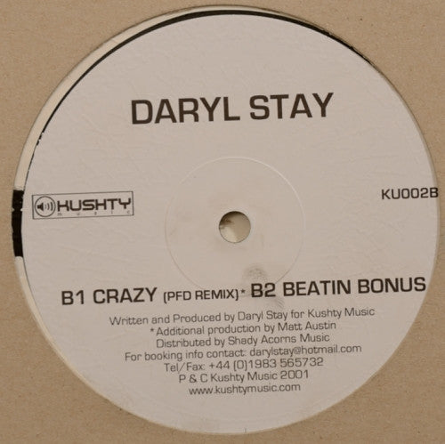 Daryl Stay : Crazy (12")