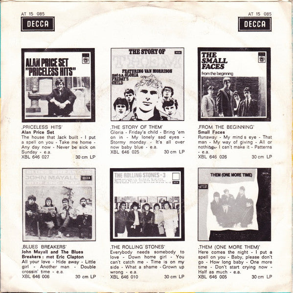 The Alan Price Set : Shame (7", Single, Mono)