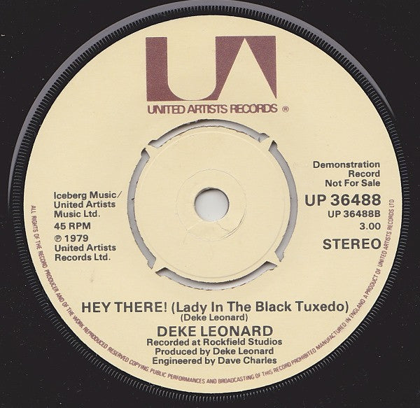 Deke Leonard : Map Of India (7", Single, Promo, Gat)