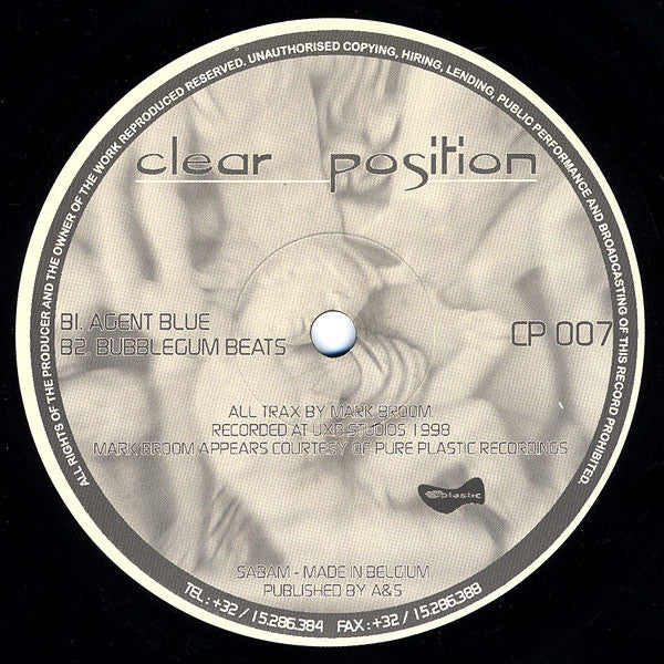 Mark Broom : E.P. (12", EP)