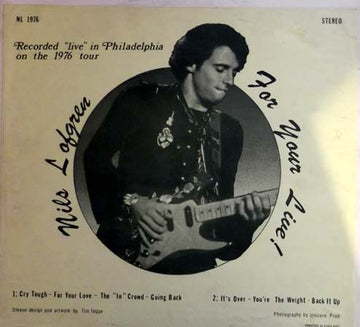 Nils Lofgren : For Your Live! (LP, Album, Unofficial)