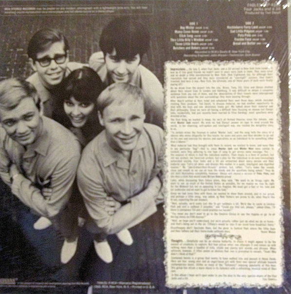 Four Jacks And A Jill : Fables (LP, Album)