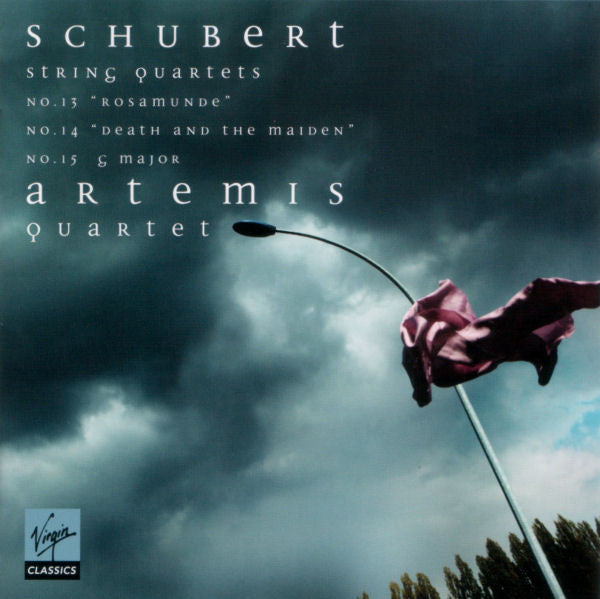 Franz Schubert - Artemis Quartett : String Quartets No. 13 "Rosamunde", No. 14 "Death And The Maiden", No. 15 G Major (2xCD, Album)