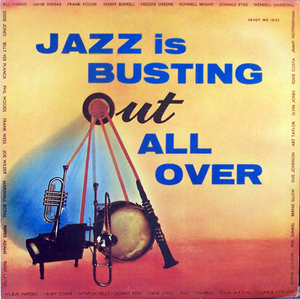 Various : Jazz Is Busting Out All Over (LP, Album, RE)