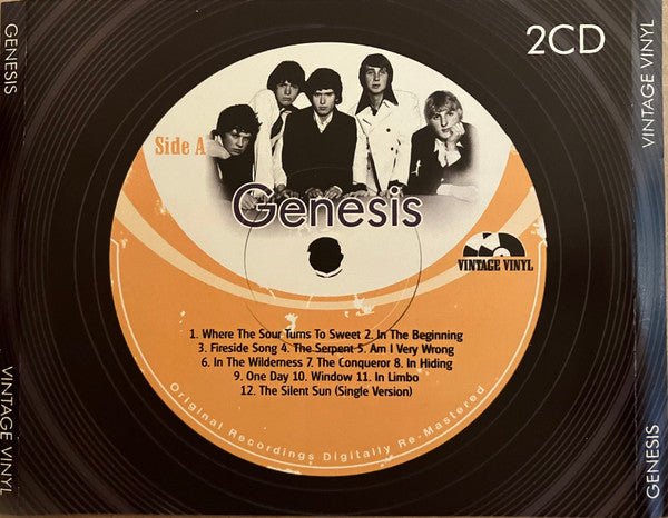 Genesis : Genesis (2xCD, Album, Mono, RE, RM)