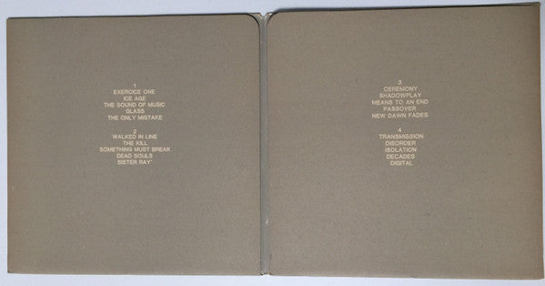 Joy Division : Still (2xLP, Album, Gat)