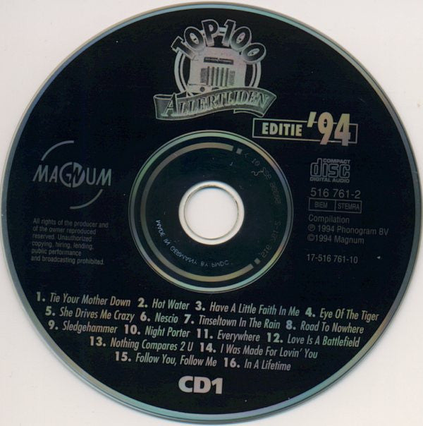 Various : Het Beste Uit De Top 100 Allertijden Editie '94 (2xCD, Comp)
