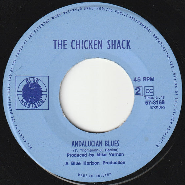 Chicken Shack : Maudie (7", Single)