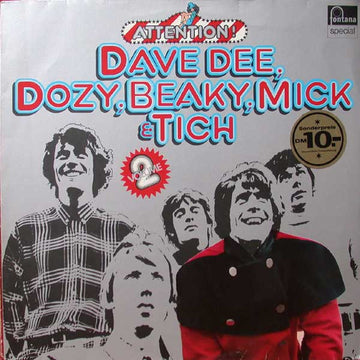 Dave Dee, Dozy, Beaky, Mick & Tich : Attention! Dave Dee, Dozy, Beaky, Mick & Tich. Volume 2 (LP, Comp)