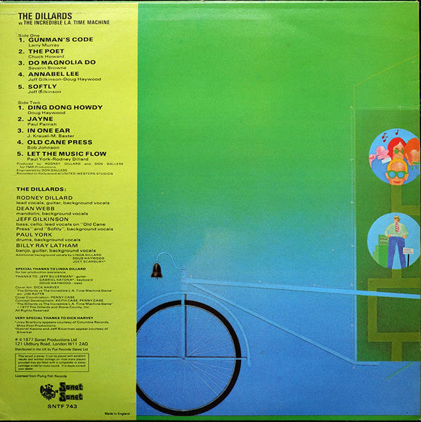 The Dillards : Vs The Incredible L.A. Time Machine (LP)