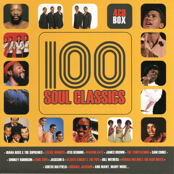 Various : 100 Soul Classics (4xCD, Comp)