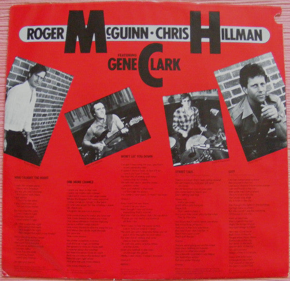 McGuinn, Clark & Hillman : City (LP, Album, Los)