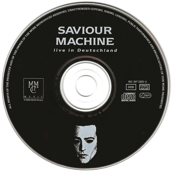 Saviour Machine : Live In Deutschland (CD, Album)