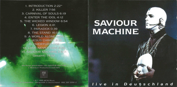 Saviour Machine : Live In Deutschland (CD, Album)