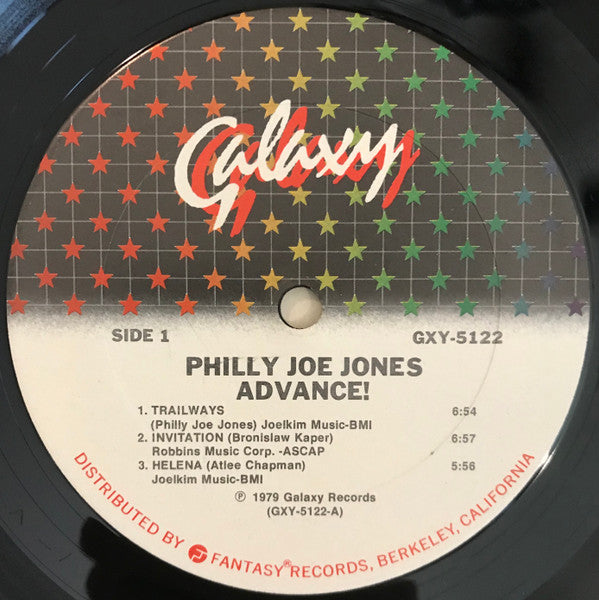 "Philly" Joe Jones : Advance! (LP, Album)