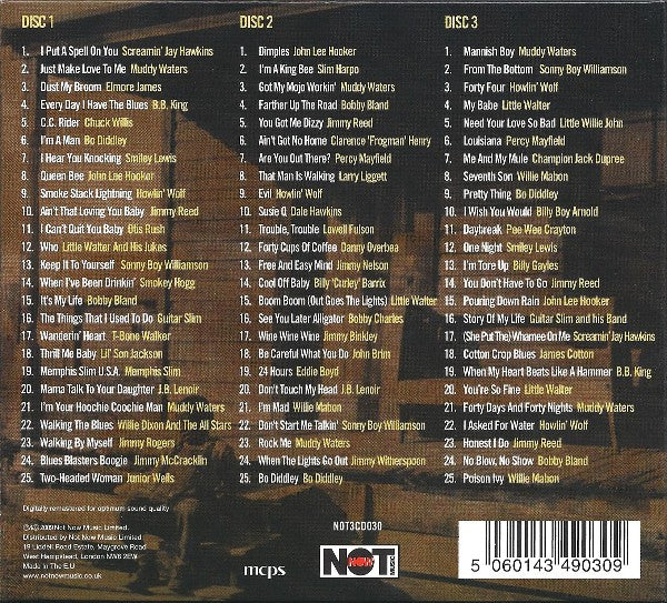 Various : Definitive Blues Anthology (3xCD, Album, Comp, RM, Car)