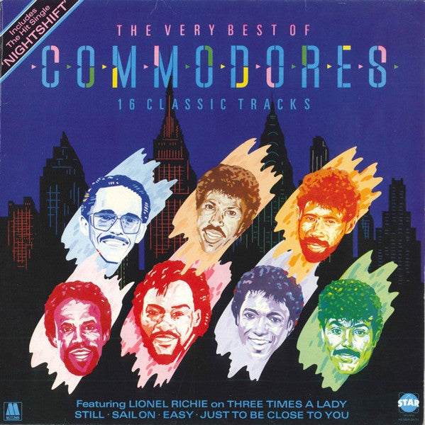 Commodores : The Very Best Of Commodores (LP, Comp)