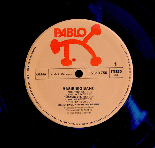 Count Basie : Basie Big Band (LP, Album)