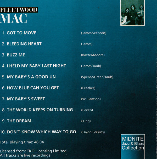 Fleetwood Mac : Bleeding Heart (CD, Album, RE)