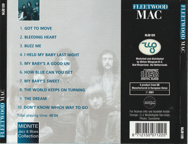 Fleetwood Mac : Bleeding Heart (CD, Album, RE)