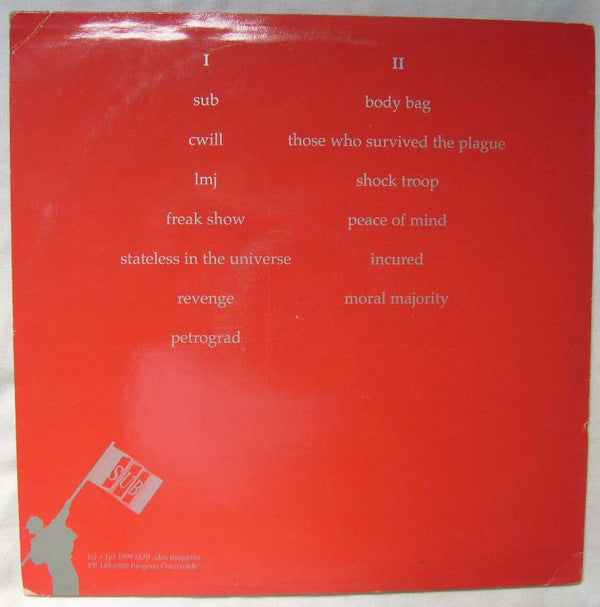 Various : SUB - Die Compilation (LP, Comp)
