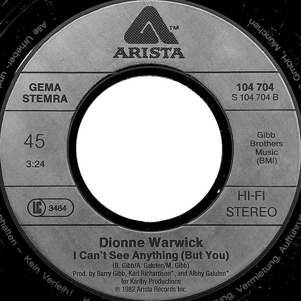 Dionne Warwick : Heartbreaker (7", Single)