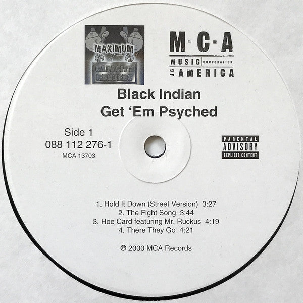 Black Indian : Get 'Em Psyched (2xLP, Album)