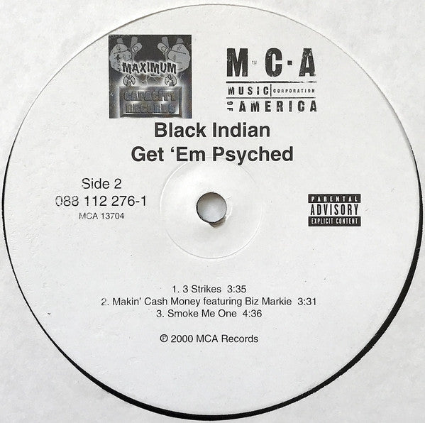 Black Indian : Get 'Em Psyched (2xLP, Album)