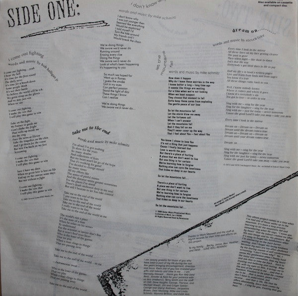 Greg X. Volz : Come Out Fighting (LP, Album)