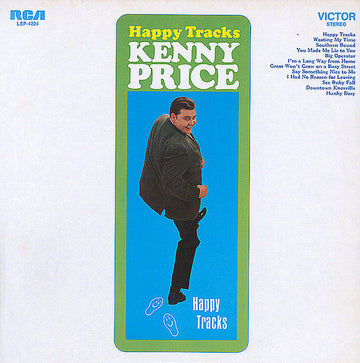 Kenny Price : Happy Tracks (LP, Album)