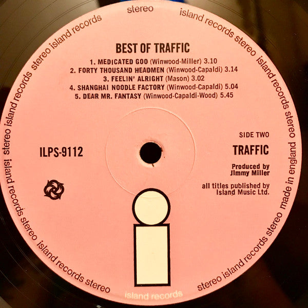 Traffic : Best Of Traffic (LP, Comp, Pin)