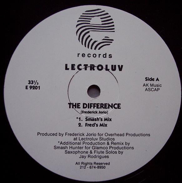 Lectroluv : The Difference (12")