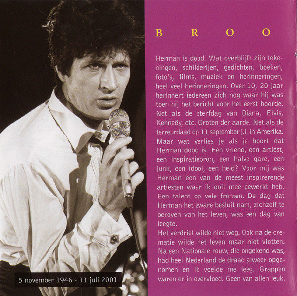 Herman Brood : My Way - The Hits (CD, Comp, RM)