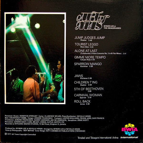 Byron Lee And The Dragonaires : Art Of Mas (LP, Album, Gat)