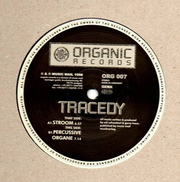 Tracedy : Stroom (12")