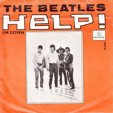 The Beatles : Help! (7", Single, Ora)