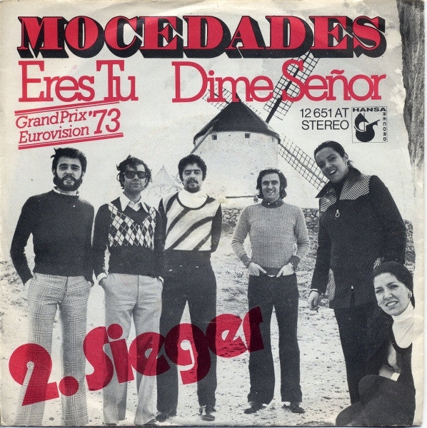 Mocedades : Eres Tu / Dime Señor (7", Single, RE)