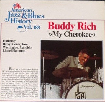 Buddy Rich Featuring: Barry Kiener*, Tom Warrington, Candido, Lionel Hampton : »My Cherokee« (LP, Album)