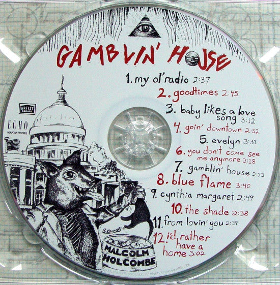 Malcolm Holcombe : Gamblin' House (CD, Album)