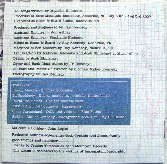 Malcolm Holcombe : Gamblin' House (CD, Album)