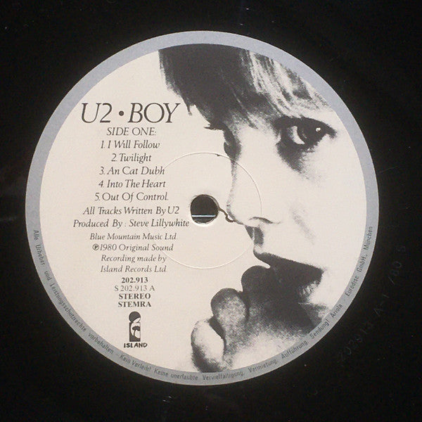 U2 : Boy (LP, Album, RP)